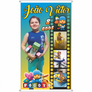 BANNER 70X120 Lona Front Light 380g banner 70cm x 120cm 4x0 brilho Refile, Bastões, 4 ponteiras e Cordinha Arquivos com Arte Pronta .CDR / .AI. / .PDF / *consulte valor em nosso whats