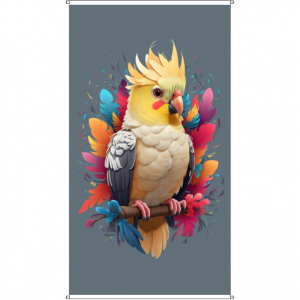 BANNER 100X180 Lona Front Light 380g 100cm X 180cm 4x0 Brilho Refile, Bastões, 4 ponteiras e Cordinha Arquivos com Arte Pronta .CDR / .AI. / .PDF / *consulte valor em nosso whats