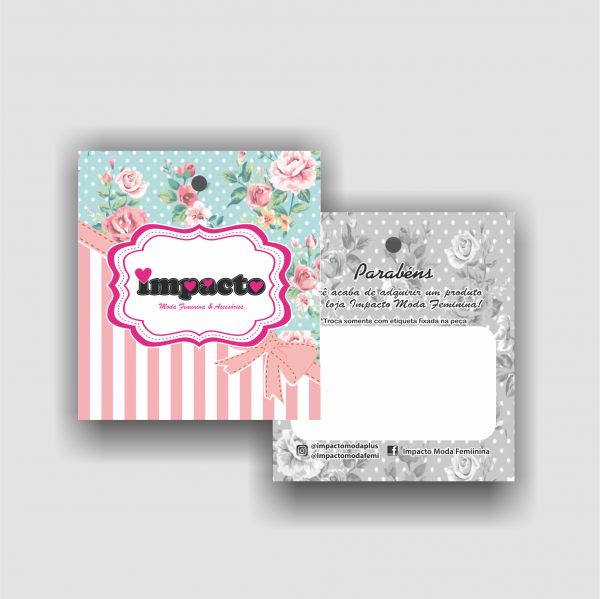 TAG PERSONALIZADA 43mmx48mm quant 1000